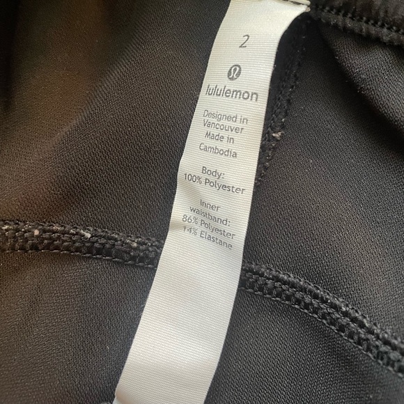 Lululemon Black Pants - Picture 5 of 6